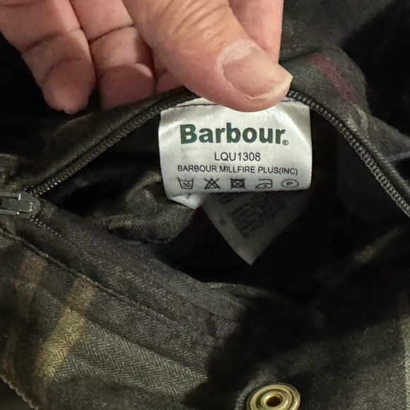 Barbour Millfire Hooded Quilted Jacket - Picture 15 of 16